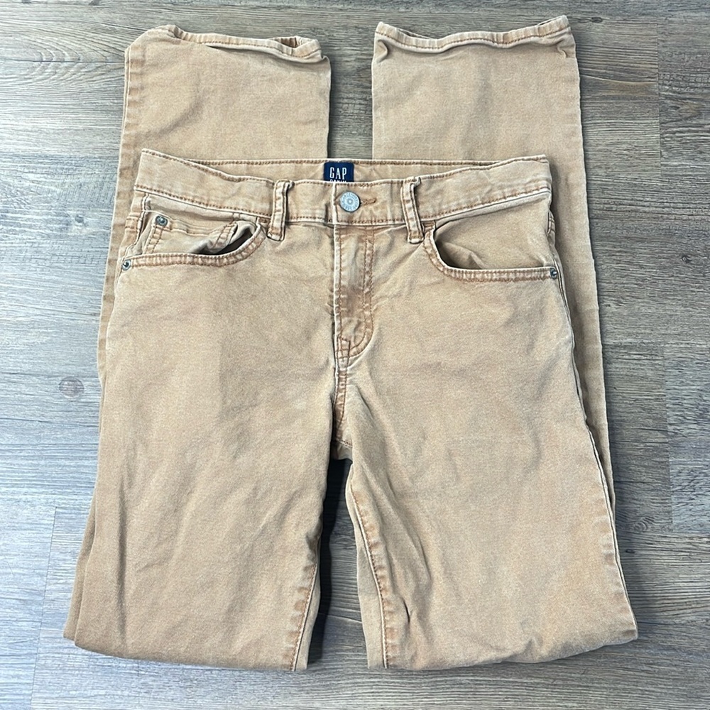 GAP Boys Regular Stretch Straight Khaki Pants, size 16